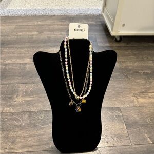 Wildflower Necklaces and Earring Set NEW